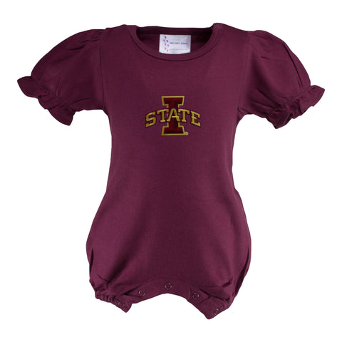 Two Feet Ahead - Iowa State - Iowa State Bubble Romper