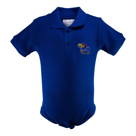 Two Feet Ahead - Kansas - Kansas Golf Shirt Romper