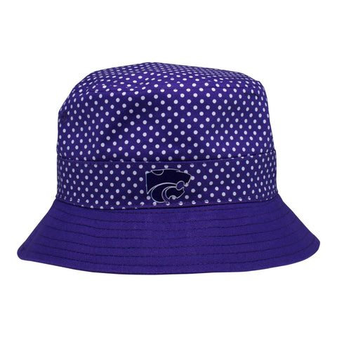 Two Feet Ahead - Kansas State - Kansas State Pin Dot Bucket Hat