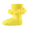 Two Feet Ahead - Socks - Girl's T-Shirt Ruffle Sock (1460)