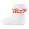 Two Feet Ahead - Socks - Girl's Double Ripple Edge Anklet (1410)