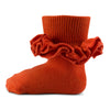 Two Feet Ahead - Socks - Girl's T-Shirt Ruffle Sock (1460)