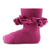 Two Feet Ahead - Socks - Girl's T-Shirt Ruffle Sock (1460)