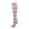 Two Feet Ahead - Socks - Girl's Stripe Knee Sock (11270)
