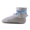 Two Feet Ahead - Socks - Girl's Lace & Bow Anklet (529)