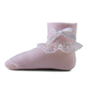 Two Feet Ahead - Socks - Girl's Lace & Bow Anklet (529)