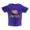 Two Feet Ahead - LSU - LSU Toddler Short Sleeve T Shirt Print