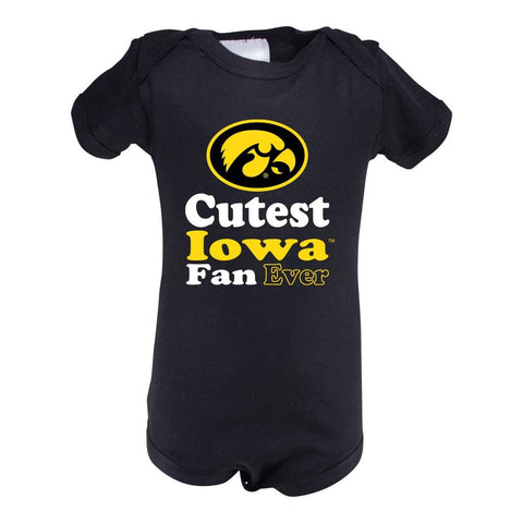 Two Feet Ahead - Iowa - Iowa Infant Lap Shoulder Creeper Print