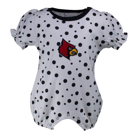 Two Feet Ahead - Louisville - Louisville Polka Dot Girl's Romper