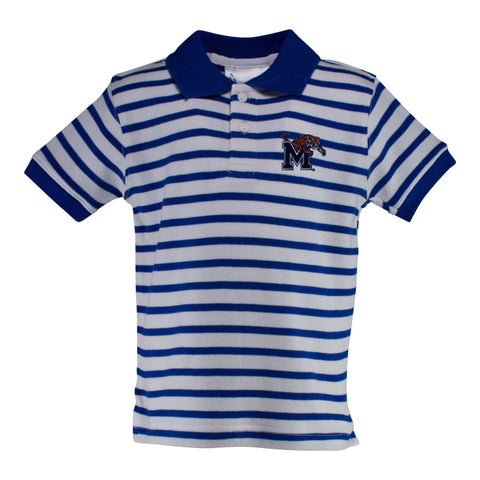 Two Feet Ahead - Memphis - Memphis Stripe Golf Shirt