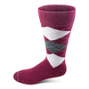 Two Feet Ahead - Socks - Men's Argyle Crew Sock (11273)