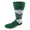 Two Feet Ahead - Socks - Men's Argyle Crew Sock (11273)