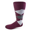 Two Feet Ahead - Socks - Men's Argyle Crew Sock (11273)