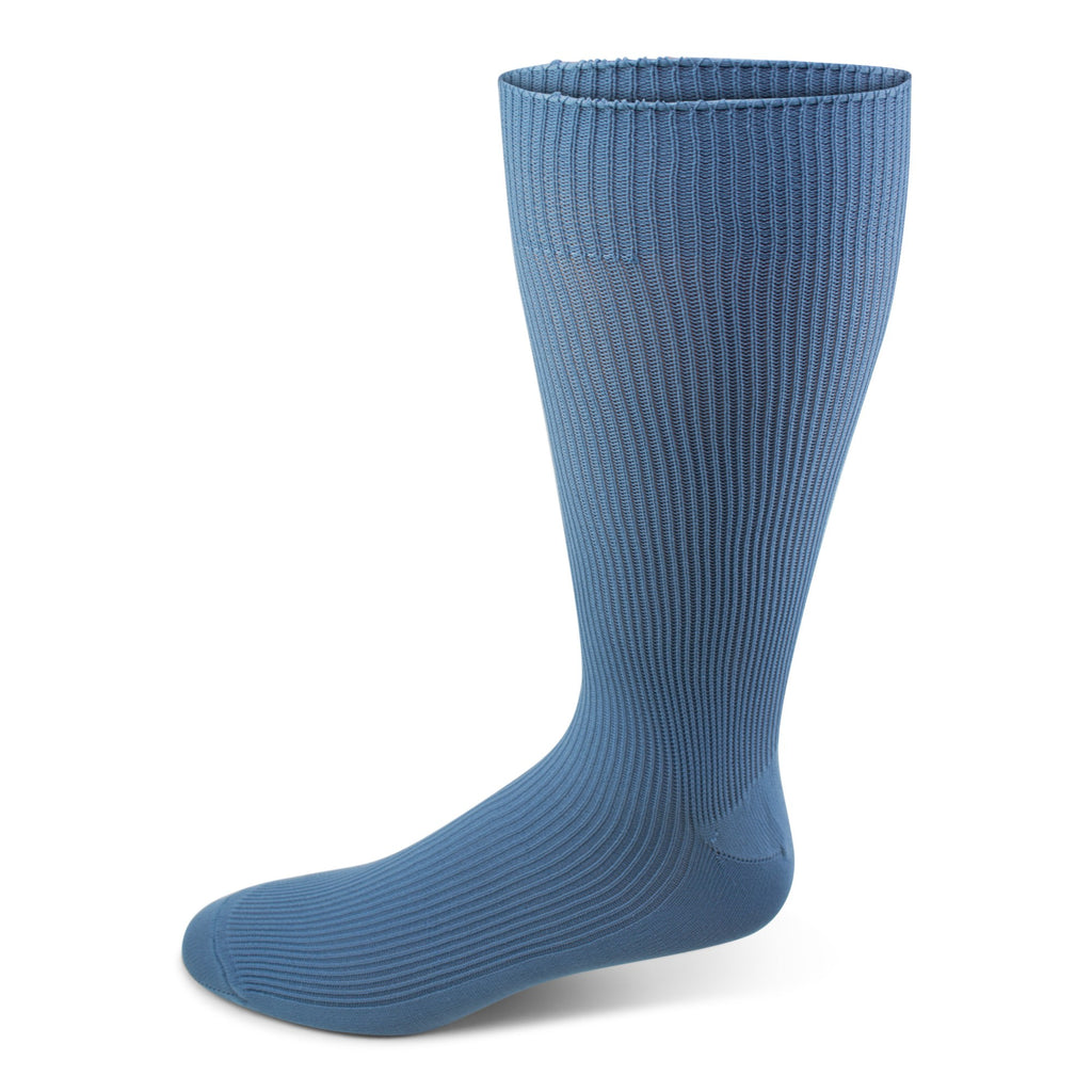 Two Feet Ahead Men's Ribbed Nylon Crew Sock