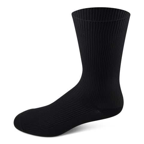 Two Feet Ahead - Socks - Men's Ribbed Nylon Crew Sock (1503)