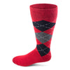 Two Feet Ahead - Socks - Men's Argyle Crew Sock (11273)