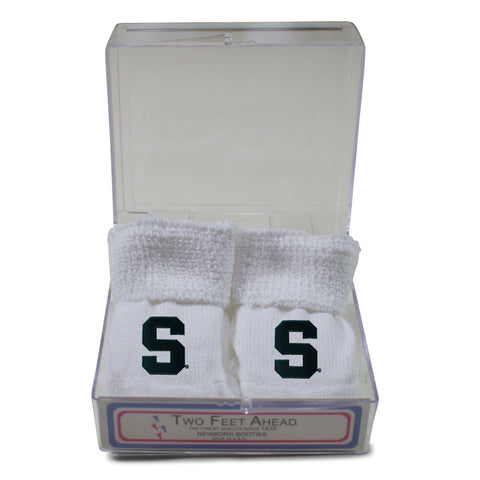 Two Feet Ahead - Michigan State - Michigan State Gift Box Bootie