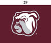 Two Feet Ahead - Mississippi State - Mississippi State Infant Lap Shoulder Creeper Print