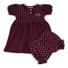 Two Feet Ahead - Mississippi State - Mississippi State Girl's Heart Dress with Bloomers