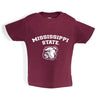 Two Feet Ahead - Mississippi State - Mississippi State Toddler Short Sleeve T Shirt Print