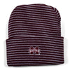 Two Feet Ahead - Mississippi State - Mississippi State Stripe Knit Cap