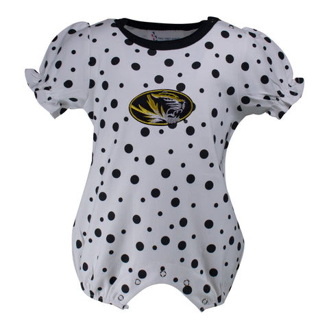 Two Feet Ahead - Missouri - Missouri Polka Dot Girl's Romper