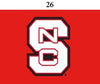 Two Feet Ahead - NC State - NC State Infant Lap Shoulder Creeper Print