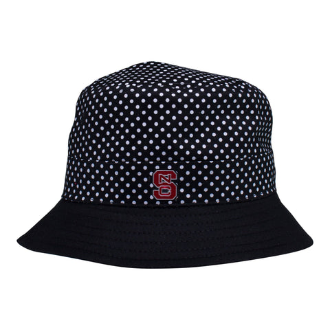 Two Feet Ahead - NC State - NC State Pin Dot Bucket Hat
