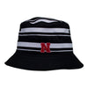 Two Feet Ahead - Nebraska - Nebraska Rugby Bucket Hat