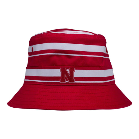 Two Feet Ahead - Nebraska - Nebraska Rugby Bucket Hat