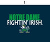 Two Feet Ahead - Notre Dame - Notre Dame Toddler Short Sleeve T Shirt Print