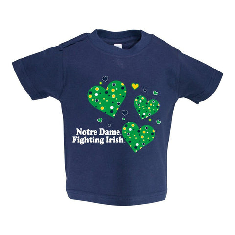 Two Feet Ahead - Notre Dame - Notre Dame Toddler Short Sleeve T Shirt Print