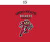 Two Feet Ahead - Ohio State - Ohio State Toddler Short Sleeve T Shirt Print