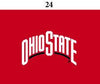 Two Feet Ahead - Ohio State - Ohio State Infant Lap Shoulder Creeper Print