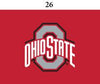 Two Feet Ahead - Ohio State - Ohio State Infant Lap Shoulder Creeper Print