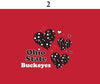 Two Feet Ahead - Ohio State - Ohio State Infant Lap Shoulder Creeper Print