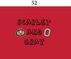 Two Feet Ahead - Ohio State - Ohio State Infant Lap Shoulder Creeper Print