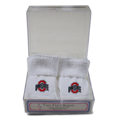 Two Feet Ahead - Ohio State - Ohio State Gift Box Bootie