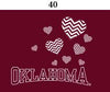 Two Feet Ahead - Oklahoma - Oklahoma Toddler Short Sleeve T Shirt Print