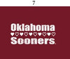 Two Feet Ahead - Oklahoma - Oklahoma Toddler Short Sleeve T Shirt Print