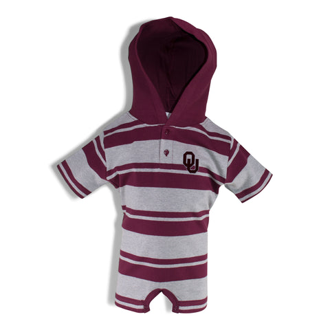 Two Feet Ahead - Oklahoma - Oklahoma Hooded T-Romper