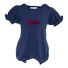 Two Feet Ahead - Ole Miss - Ole Miss Girl's Romper