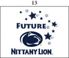 Two Feet Ahead - Penn state - Penn State Infant Lap Shoulder Creeper Print