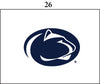 Two Feet Ahead - Penn state - Penn State Infant Lap Shoulder Creeper Print