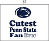Two Feet Ahead - Penn state - Penn State Infant Lap Shoulder Creeper Print
