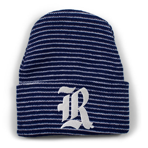 Two Feet Ahead - Rice - Rice Stripe Knit Cap