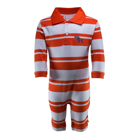 Two Feet Ahead - Sam Houston - Sam Houston Rugby Long Leg Romper