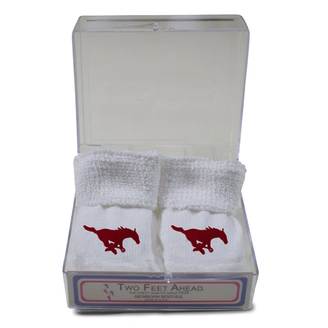 Two Feet Ahead - Southern Methodist - Southern Methodist Gift Box Bootie