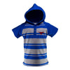 Two Feet Ahead - Southern Methodist - Southern Methodist Short Sleeve Hooded Shirt