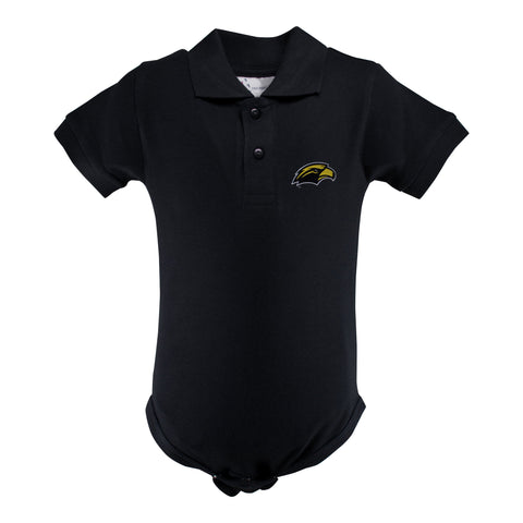Two Feet Ahead - Southern Miss - Southern Miss Golf Shirt Romper